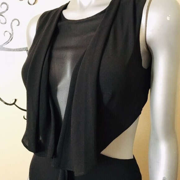 BCBGMAXAZRIA FIONA Gown silky georgette embellished SZ 6 NWT - Picture 5 of 16